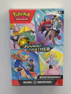 Pokemon TCG Scarlet & Violet Journey Together Booster Bundle Box FACTORY SEALED - Image 1