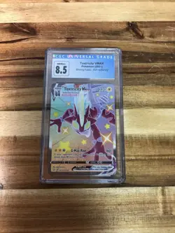 Pokemon Shiny Star V Toxtricity VMAX 315/190 Shiny SSR CGC 8.5 Near Mint - Image 1