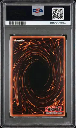 2005 YU-GI-OH! PROMO FORBIDDEN LEGACY #EN002 DARK MAGICIAN PSA 10 - Image 2