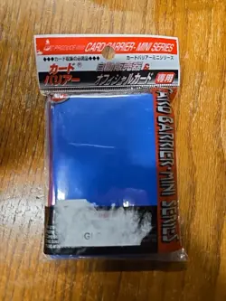 YU GI OH DECK PROTECTOR 50 PZ Blue KMC PRODUCE - Image 1