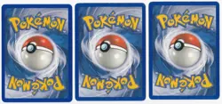 Vintage Pokemon TCG 2004 Team Magma’s Houndoom 34/95 Non-Holo LP - 3 Card Lot - Image 2