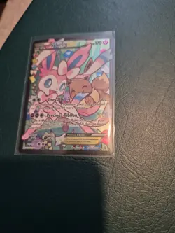Pokemon Sylveon EX Full Art Ultra Rare Holo Generations RC32/RC32 Card - Image 3