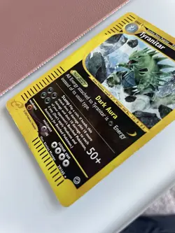 Pokemon TCG Tyranitar Expedition Base Set Reverse Holo Rare Card 29/165 - Image 4