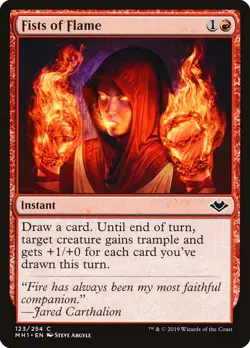 Fists of Flame [Modern Horizons] Magic MTG - Image 1