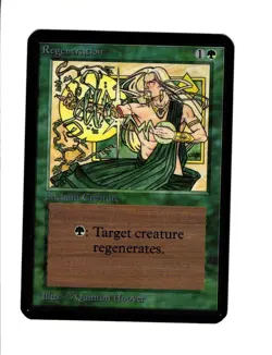 Regeneration Alpha NM- MTG Magic the Gathering - Image 1