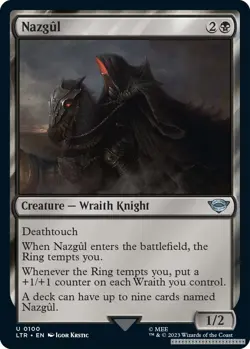 Nazgul (0100) [LTR - 100] - NM [Normal] TCG MTG - Image 1