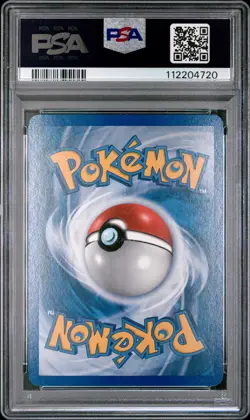 2005 POKEMON EX DEOXYS #35 LOTAD-REVERSE FOIL PSA 8 - Image 2