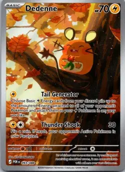2026 Pokemon Perfect Order Dedenne 093/088 Illustration Rare EN English ME03 - Image 1