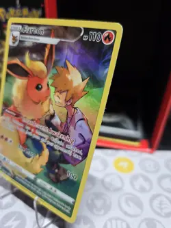 Pokemon TCG Flareon Holo Card TG01/TG30 Brilliant Stars Trainer Gallery - Image 5