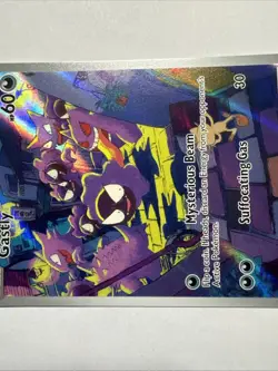 Pokemon Gastly 177/162 Temporal Forces Illustration Rare - Image 4