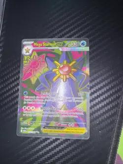 Mega Starmie ex 102/088 - Full Art Ultra Rare - Pokemon TCG: Perfect Order - NMR - Image 1