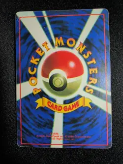 Pokemon Cracked Ice Holo Prism Japanese Vending Sticker Gym Blaine's Rhyhorn 111 - Image 2
