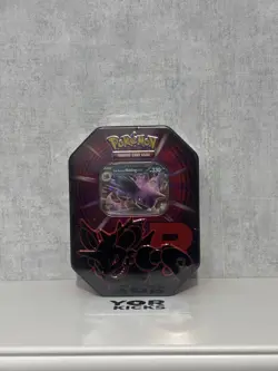 Pokemon TCG | Destined Rivals | Team Rocket Nidoking | Tin | Sealed - Image 1