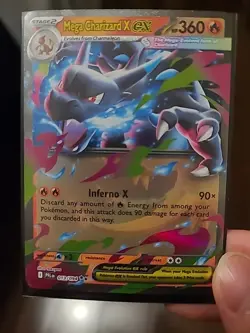 Mega Charizard ex 013/094 - Pokemon TCG Phantasmal Flames - Holo NM - Image 1