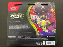 Pokemon Perfect Order Chikorita Promo Booster Pack - Image 2
