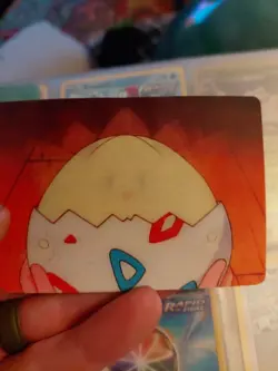 1998 Pokemon Pioneer Viz Video Lenticular Promo - Togepi - PIKA-0021D Great shap - Image 1