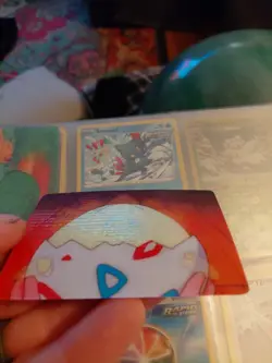 1998 Pokemon Pioneer Viz Video Lenticular Promo - Togepi - PIKA-0021D Great shap - Image 3