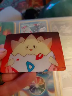 1998 Pokemon Pioneer Viz Video Lenticular Promo - Togepi - PIKA-0021D Great shap - Image 4