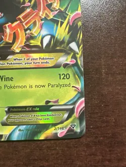 M Venusaur EX 2/146 LP Pokemon TCG XY Base Set - Image 4