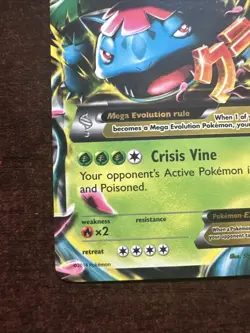 M Venusaur EX 2/146 LP Pokemon TCG XY Base Set - Image 5