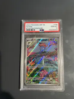 Pokemon TCG Obsidian Flames EN Gloom Illustration Rare 198/197 PSA 10 - Image 1