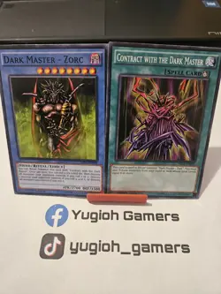 Yu-Gi-Oh Dark Master Zorc And Contract With The Dark Master MIL1 Common LP - Image 1