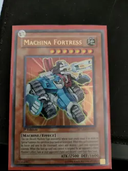 Yugioh Machina Fortress SDMM-EN001 1st Ed Ultra Rare ***Never Played - Image 1