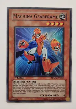 Machina Gearframe SDMM-EN002 Machina Mayhem 1st Edition Yu-Gi-Oh! NM #2 - Image 1
