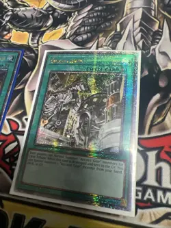 Yugioh Geartown RA03-EN203 Quarter Century Rare 1st Ed NM +Fortress QCR - Image 2