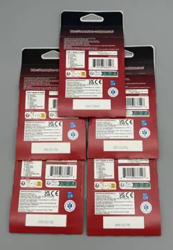 x5 One Piece TCG - Carrying On His Will - OP13 English Sleeved Booster Packs - Image 2