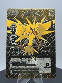 2024 POKEMON Black Edition TCG 3R #G11 ZAPDOS Golden Card Foil - Image 1