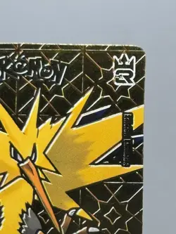 2024 POKEMON Black Edition TCG 3R #G11 ZAPDOS Golden Card Foil - Image 5