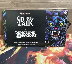 MTG Secret Lair x Dungeons & Dragons®: Black Lights & Dark DungeonsFoil Edition - Image 1