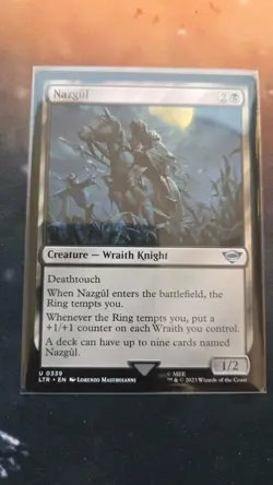 MTG Nazgul (0339) English Universes Beyond: LOTR: Tales of Middle-earth NON-Foil - Image 1