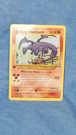 Pokemon Shining Charizard--1st Edition Neo Destiny- Holo 107/105 English - Image 1