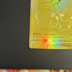 Pokemon TCG Pikachu V Promo Full Art Foil SWSH145 Basic 190 HP Sword & Shield - Image 5
