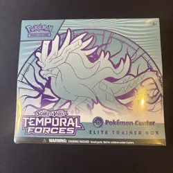 Pokemon TCG Temporal Forces Pokemon Center Elite Trainer Box ETB Walking Wake - Image 1
