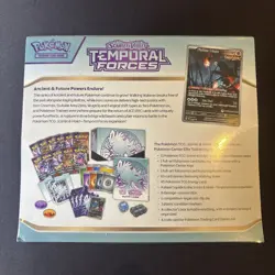 Pokemon TCG Temporal Forces Pokemon Center Elite Trainer Box ETB Walking Wake - Image 4