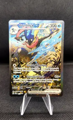 2024 Pokemon TCG - Greninja EX - SVP 132 - Black Star Promo - NM/M - Image 1