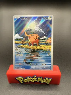 Cufant 076/064 Shrouded Fable Illustration Rare Full Art Holo Pokemon TCG NM - Image 1
