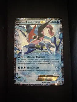 Pokemon TCG Ash-Greninja EX XY133 Blackstar Promo HP - Image 1