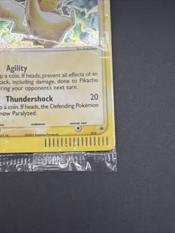 SEALED 2003 Pokemon Pikachu 012 Meowth 013 Black Star Promo Holo WOTC E-Reader - Image 2