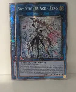 Sky Striker Ace = Zero (Starlight Rare) DUAD-EN049 Duelist's Advance 1st Edition - Image 2