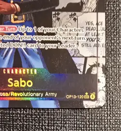 ONE PIECE Sabo Manga (Super Alternate Art) OP13-120 Carrying On His Will English - Image 3