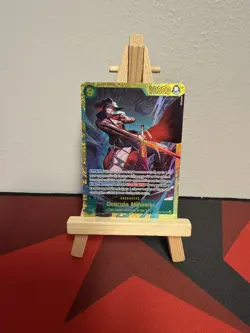 One Piece CCG Dracule Mihawk OP14-119 SEC The Azure Sea’s Seven English - Image 1