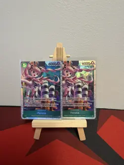 One Piece CCG The Azure Sea's Seven Perona OP14-033 SR Foil Mint - Image 1