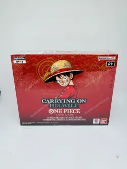 One Piece Card Game OP13 Carrying on His Will Booster Box English! Brand New! - Image 1