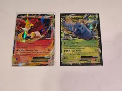 Delphox EX Holo Promo XY19 XY, Heracross EX 4/111 Pokemon 2 Card Lot ☆ - Image 1