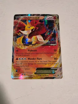 Delphox EX Holo Promo XY19 XY, Heracross EX 4/111 Pokemon 2 Card Lot ☆ - Image 2