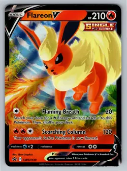 Flareon V Promo SWSH: Sword & Shield Promo Cards SWSH149 NM - Image 1